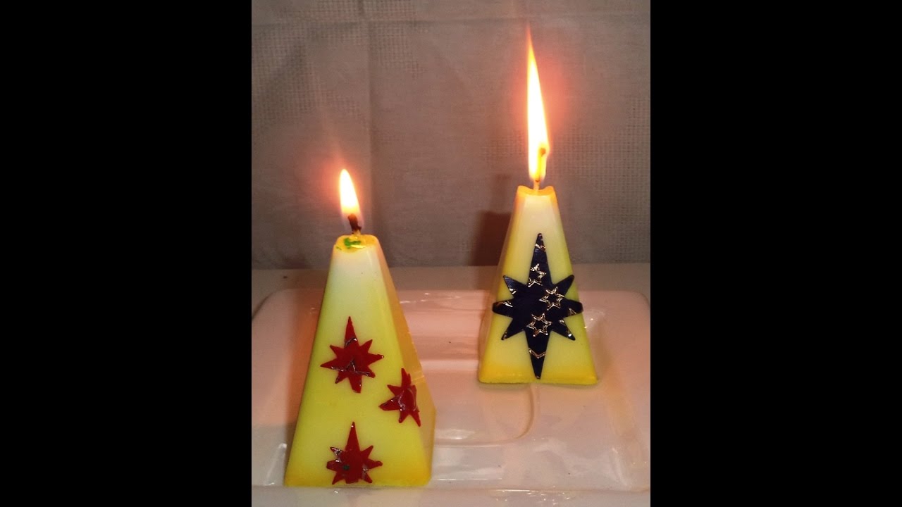 Natale 2016 Candele vegetali diy www.filidiperle.it