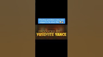 Chuckyy previews crazy new snippet in his short film 😳🔥