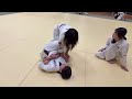 女子柔術スパーリング
