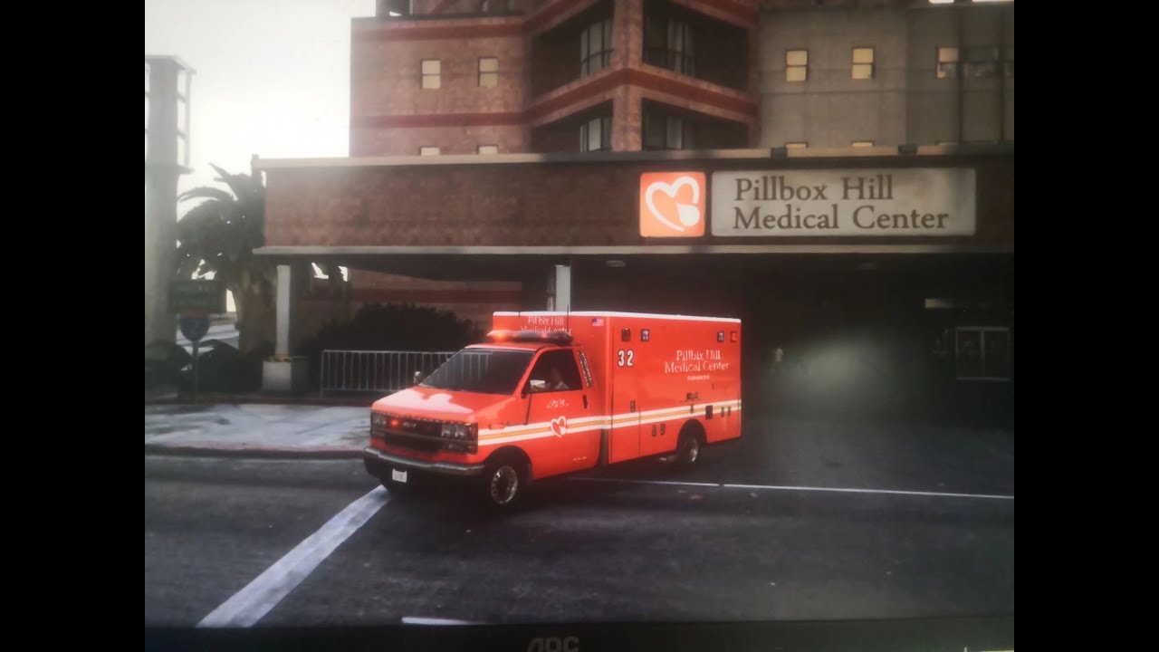 [GTA 5 MLO interior] pillbox hill medical center interior (Department of emergency receiving unit)