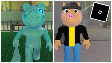 How to get “FROZEN PIGGY” & “THE JOURNEY CONTINUES” BADGES in INFECTEDDEVELOPER’S PIGGY ROLEPLAY