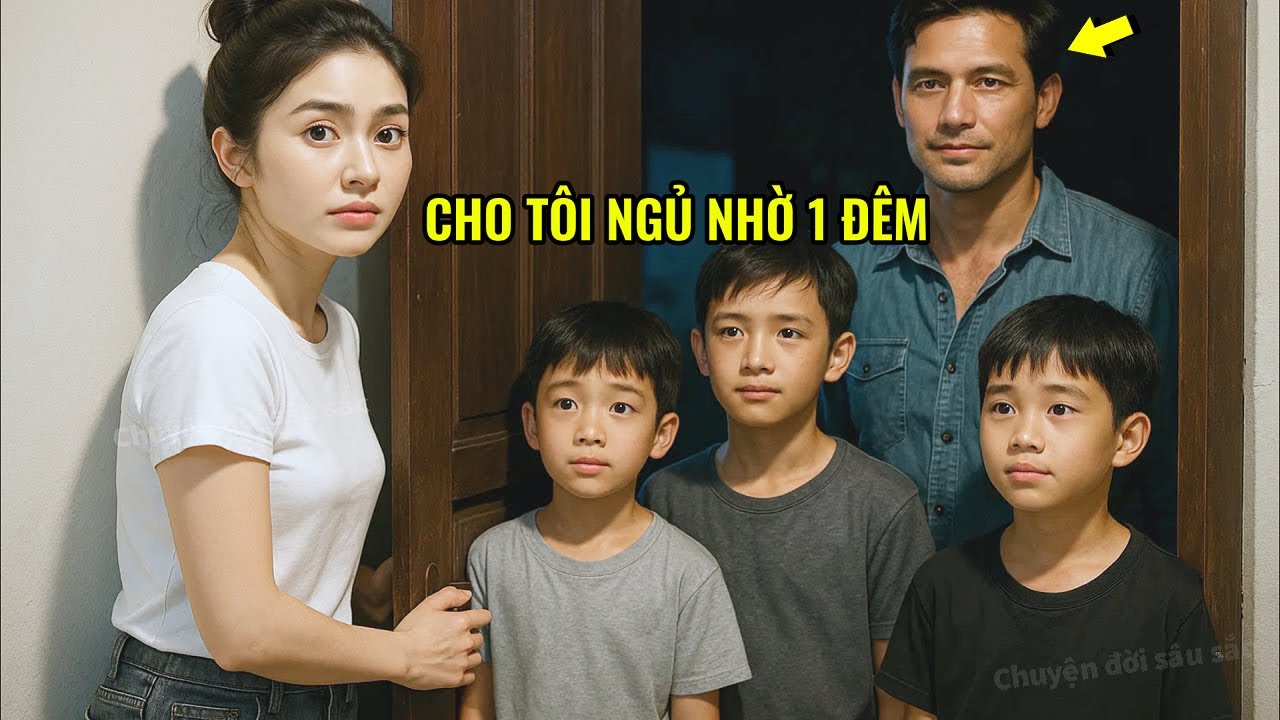 Cô gái nghèo cho 4 bố con lạ mặt ngủ nhờ 1 đêm mưa, điều anh làm sau đó khiến cô sững sờ choáng váng