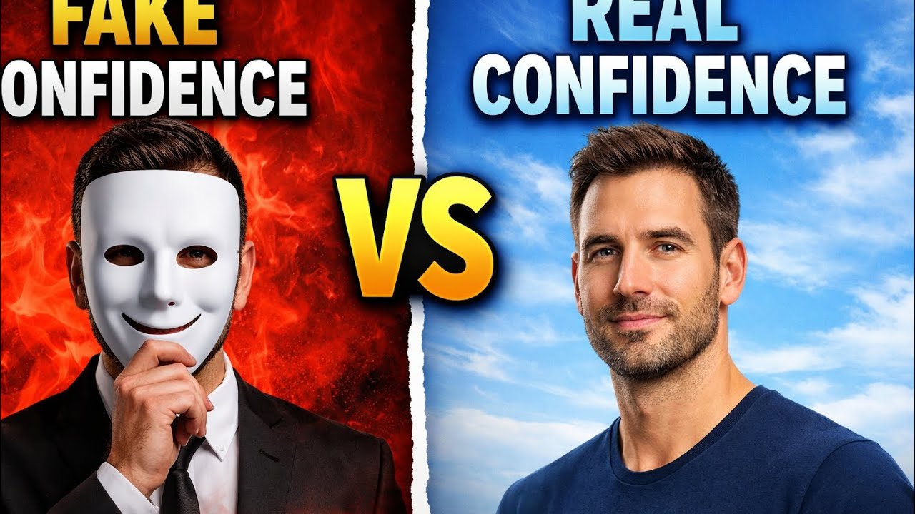 Fake confidence vs Real Confidence 