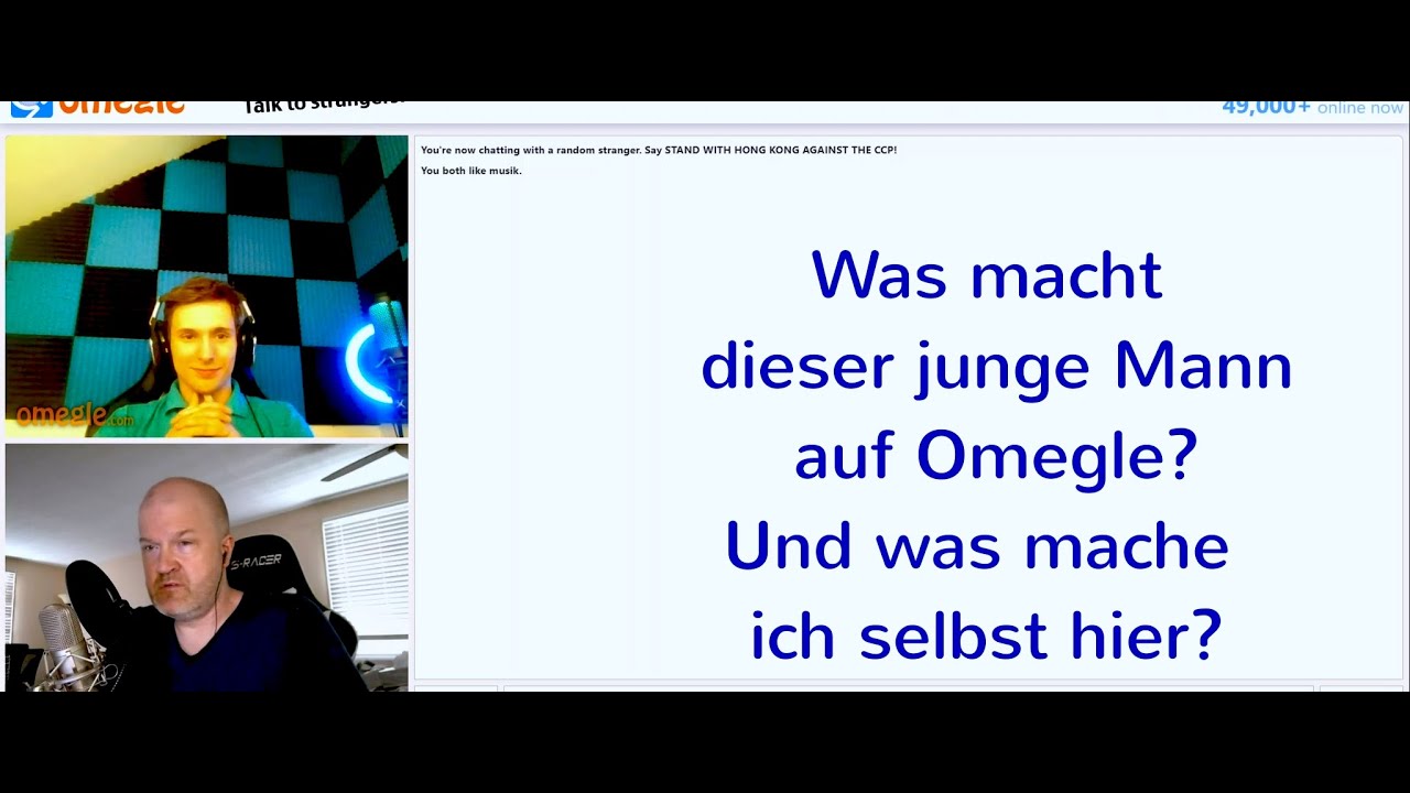 German Teen Spits Straight Bars on Omegle -- I Ask What's His Secret Sauce?  (DE/EN) - YouTube
