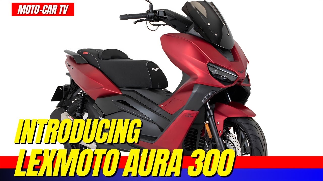 Lexmoto Aura 300: A Stylish Urban Commuter with Performance to Match | MOTO-CAR TV