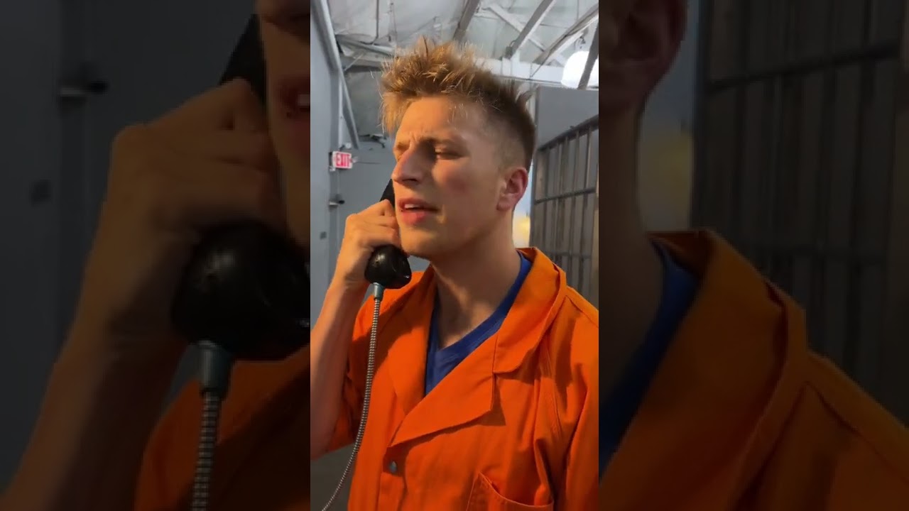 SCREAM PHONE CALL IN JAIL shorts YouTube