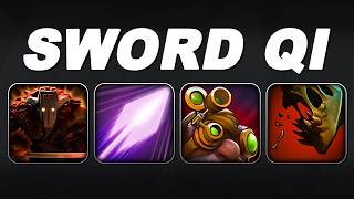 SWORD QI 880 MELEE ATTACK RANGE Psi Blades+ Take Aim | Dota 2 Ability Draft