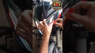 Smoke Paper Past on Headlight Double Colour New Look