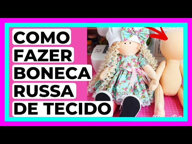 molde calça boneca Russa - Artes com Carinho