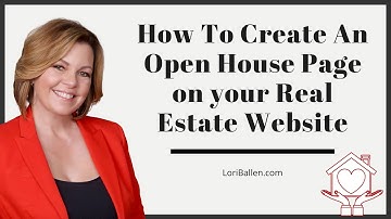 How To Create an Open House Page On Your Real Estate Website with IDX Broker