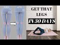 Longer  More Straight Legs in 30 Days  8 Best Exercises to fix false wide hip, 5 mins!Eng Sub