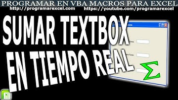 433 Como Sumar ❤️ Textbox en Tiempo Real o 🔥 Simultáneamente