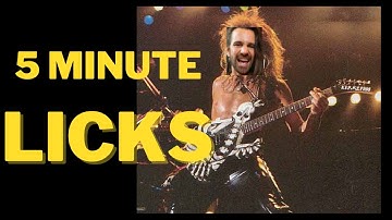 5 Minute Licks - Side to Side Vibrato Primer