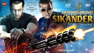 Sikander Official Trailer | Salman Khan, Rashmika Mandhana, Akshay Kumar | AR Murugandas |