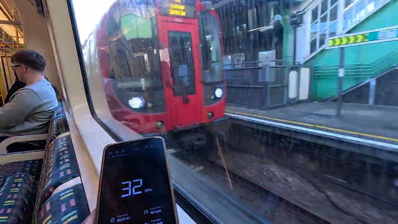 District Line S7 Stock from Upminster Bridge to Barking