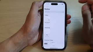 iPhone 14/14 Pro Max: How to Move a Note to a Different Folder