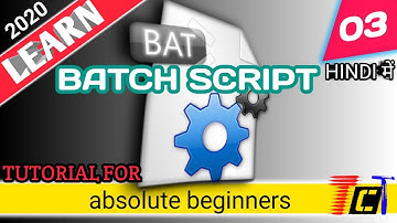 #03 Batch Scripting - Goto & Loop Commands