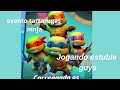 jogando stumble guys evento das tartarugas ninja