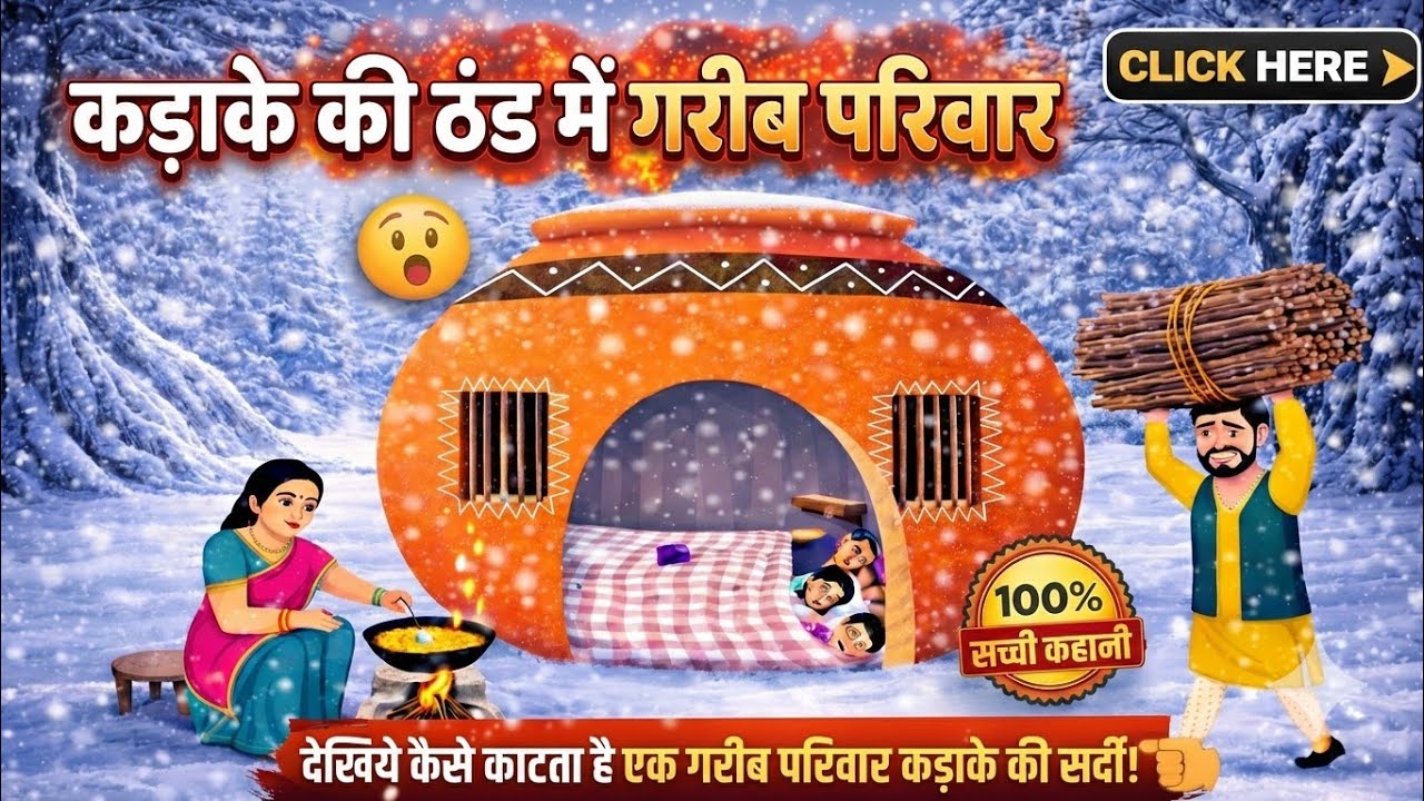 गरीब दिन पर ठंड का कहर | Thand Ka Kahar Hindi kahani | Hindi Moral Stories | Hindi Kahaniyan |