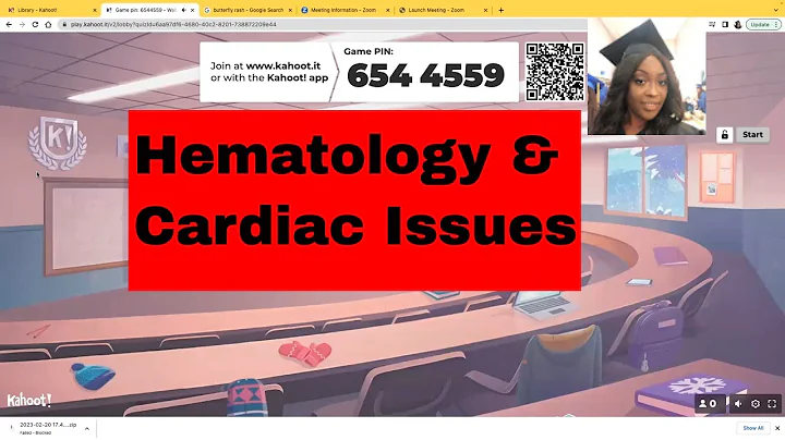 Cardiac/Hematology Disorders- Kahoot!