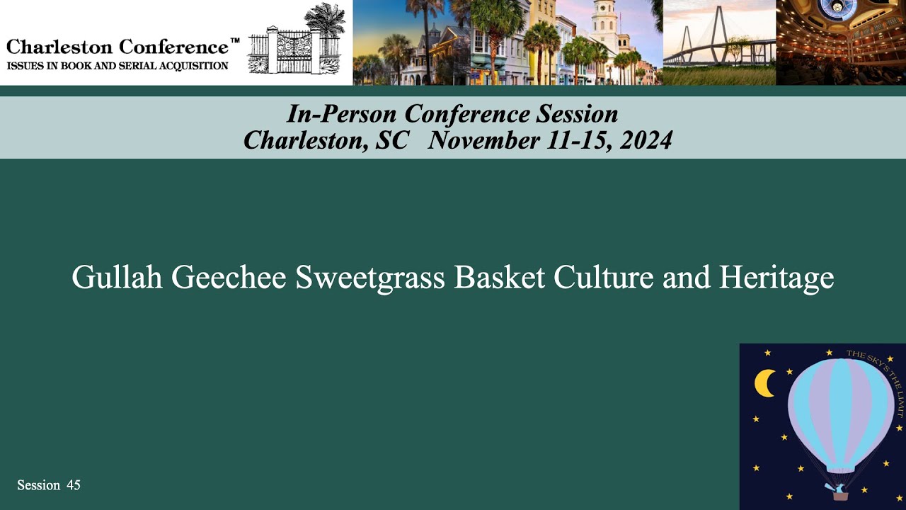 Gullah Geechee Sweetgrass Basket Culture and Heritage - YouTube