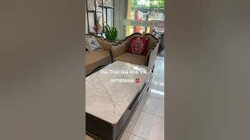 Bộ sofa tân cổ điển đẹp sang trọng - noithatgiakho.com #sofaphòngkhách