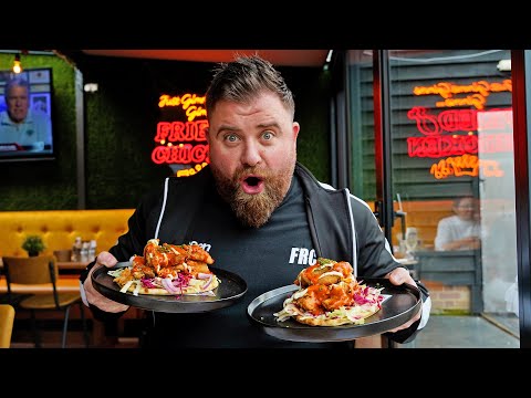 Video thumbnail: WE REVIEW THE ULTIMATE CHICKEN KEBAB / FOOD REVIEW CLUB