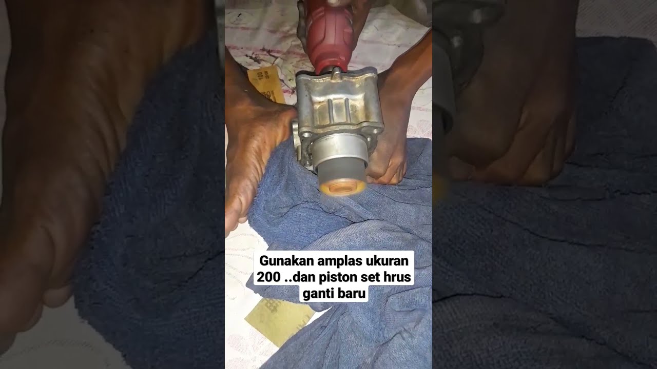 Cara Mengatasi Blok Motor Yang Sudah Baret Tanpa Oversize