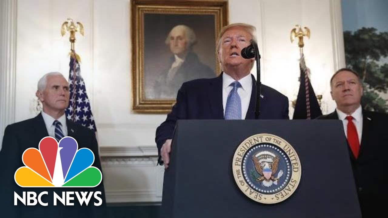 Watch Trump Announce Lifted Sanctions Against Turkey After Syrian Cease-Fire | NBC News
