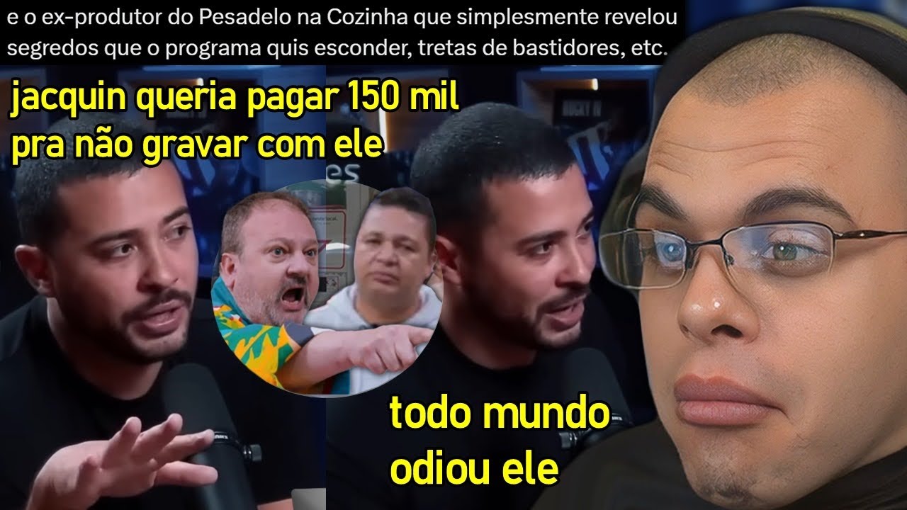 EX-PRODUTOR DE PESADELO NA COZINHA REVELA SEGREDOS QUE O PROGRAMA NÃO MOSTROU PRO PÚBLICO