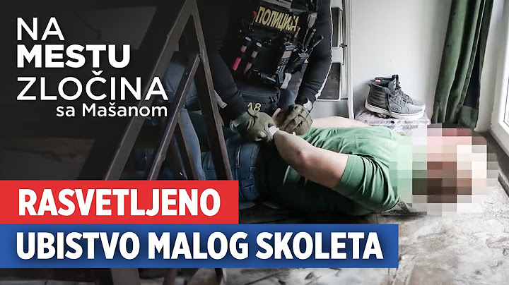 Rasvetljeno ubistvo malog Skoleta | Na mestu zločina sa Mašanom