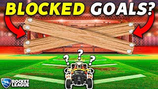 Rocket League, but the goal is BLOCKED