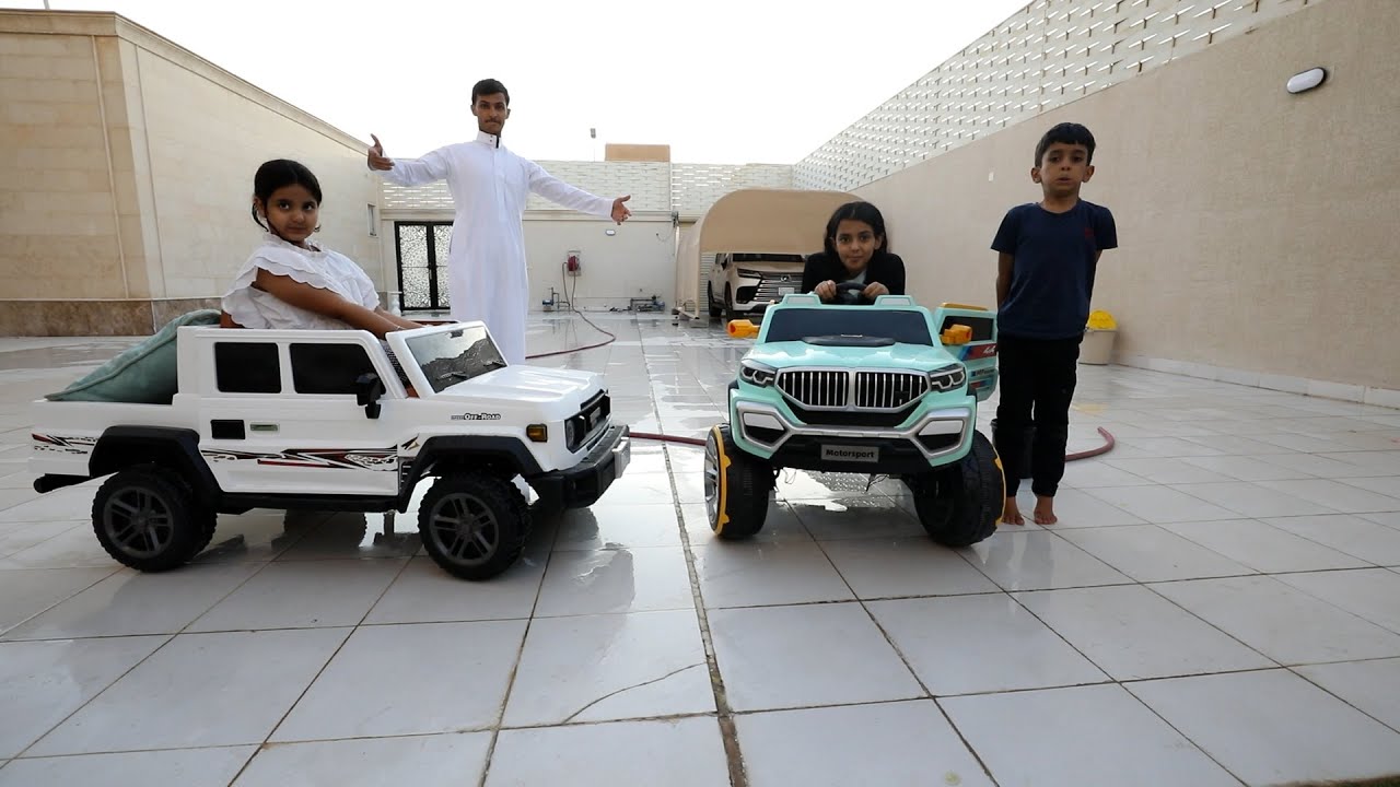 سيارات لولو وليلى ماتعرف تسوقهم ! ليلى