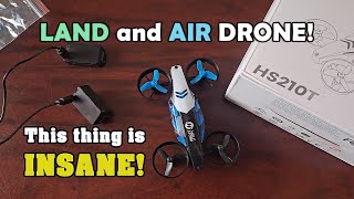 a Quick(er) review of the Holy Stone HS210T Land & Air drone!