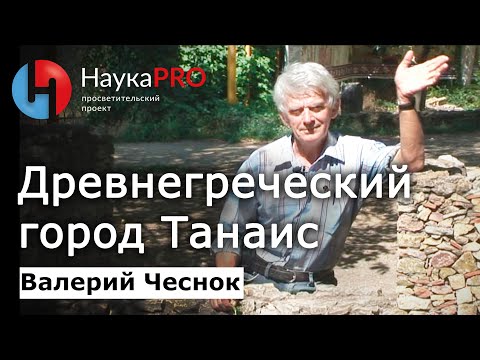 Видео: Древнегреческий город Танаис – Валерий Чеснок | Лекции по археологии | Научпоп