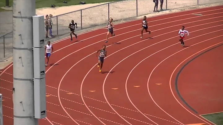2014 TAAF Regionals 10U 200m Noah Billings