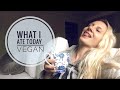 Speaking Turkish-What I Ate Today|VEGAN