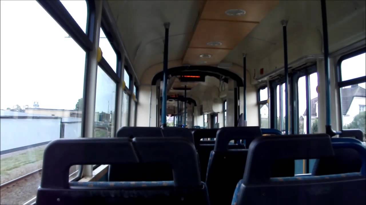 Tw 17 TV: Mitfahrt im Triebwagen 62 in Norrköping