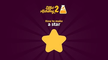 How to make a STAR in Little Alchemy 2 - Official Hints - step by step walkthrough guide