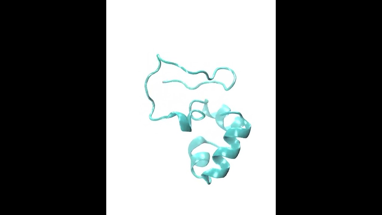 Plant Villin 4 Headpiece Metadynamic Simulation with GROMACS patched with PLUMED Trajectory