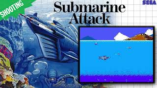 Submarine Attack Sega Master System Video Theme 4-3 and 16-9