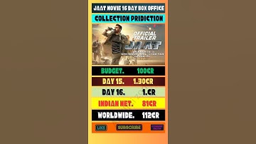 jaat movie 16 day India worldwide collection #shorts #ytshorts #jaat