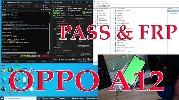 OPPO A12 CPH2083 Password, pattern, Frp removal via hydra tools