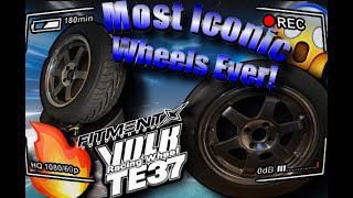Most Iconic Wheels Ever! (Volk TE37 unboxing!) [Fitment Industries]