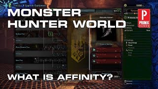 Famous Monster Hunter World - What is Affinity? Profile