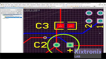 Tutorial Altium design PCB Clock DS1307 18B20 Pt 57