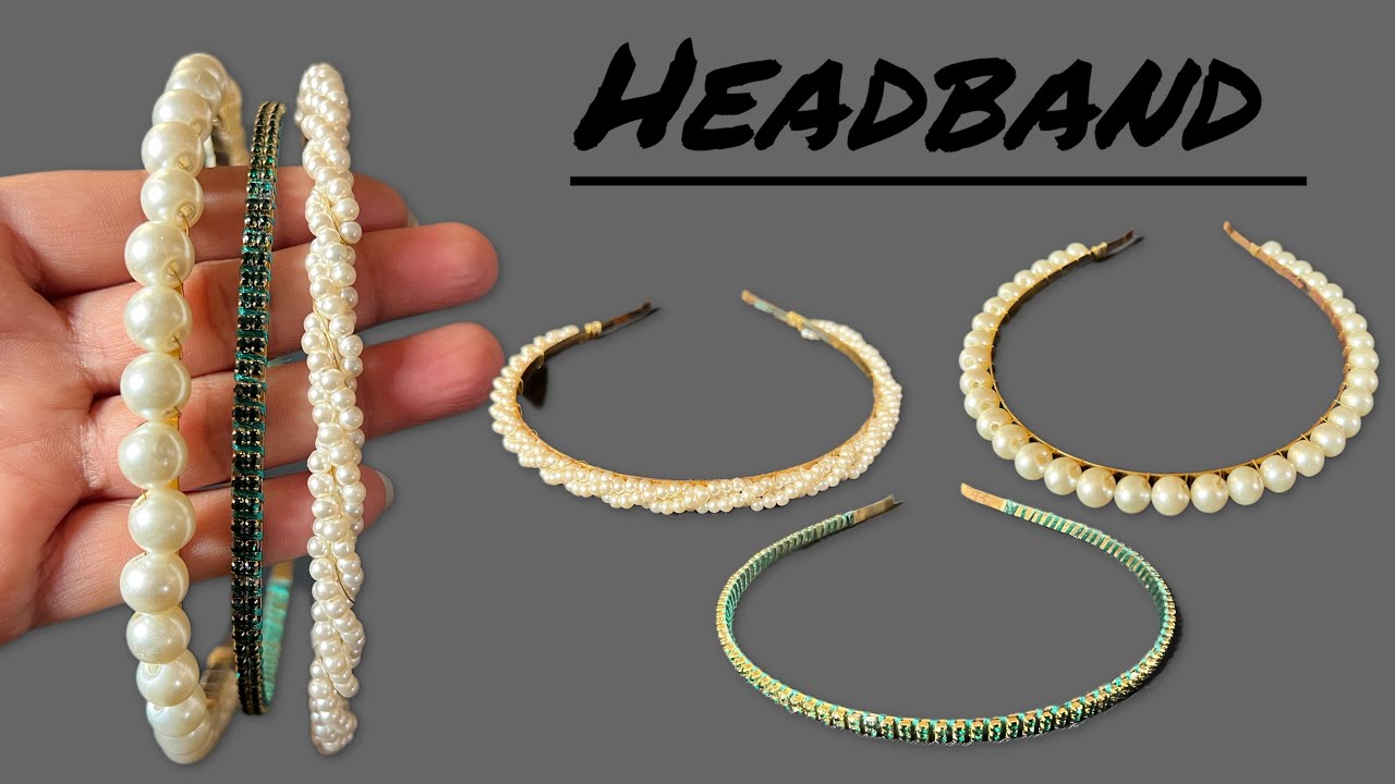 How to make headband / headband banany ka tarika/  diy headband 🌼Gt brand 🌼