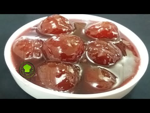 عمل مربى الالو او العنجاص العراقي البرقوق