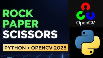 Rock Paper Scissors Game Using Python and OpenCV 2025 || #freetech #pythonprojects2025