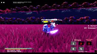 "XChara cant full lmb into 2"